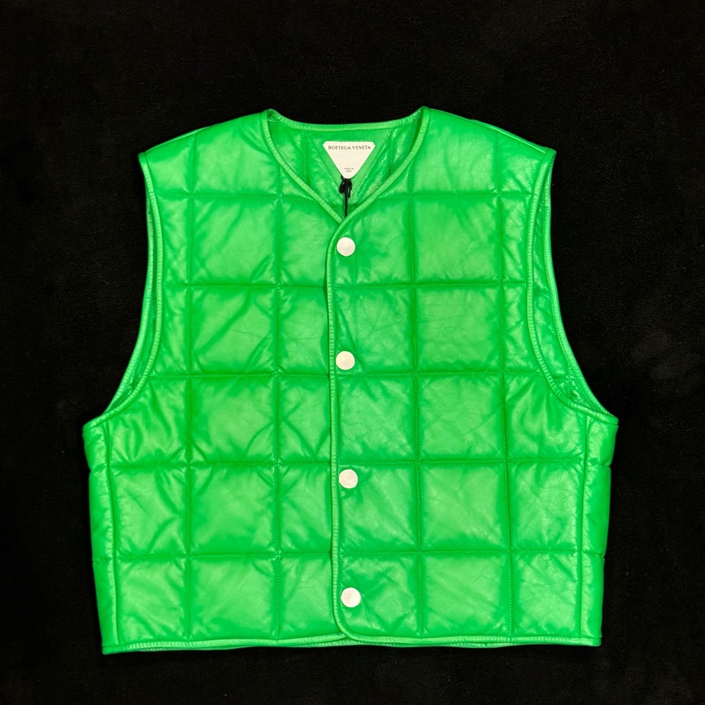 BOTTEGA VENETA
Green Padded Gilet Vest